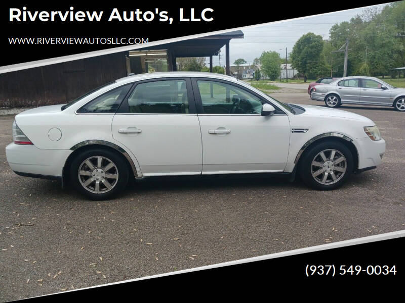 2008 Ford Taurus for sale at Riverview Auto's, LLC in Manchester OH