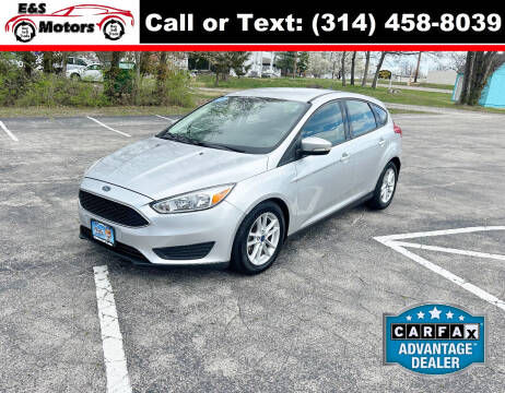 2017 Ford Focus for sale at E & S MOTORS in Imperial MO