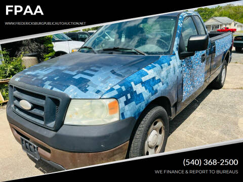 2006 Ford F-150 for sale at FPAA in Fredericksburg VA