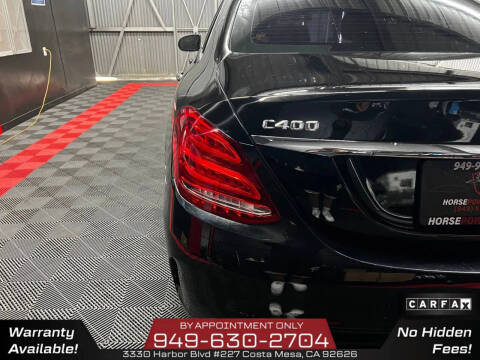 2015 Mercedes-Benz C-Class C 400 4MATIC