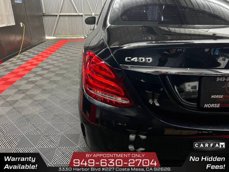 2015 Mercedes-Benz C-Class C 400 4MATIC