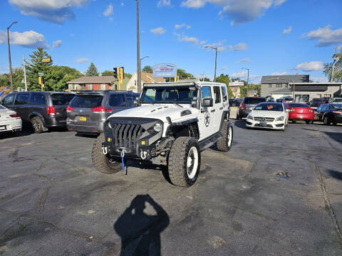 2017 Jeep Wrangler Unlimited for sale at MOE MOTORS LLC in South Milwaukee WI