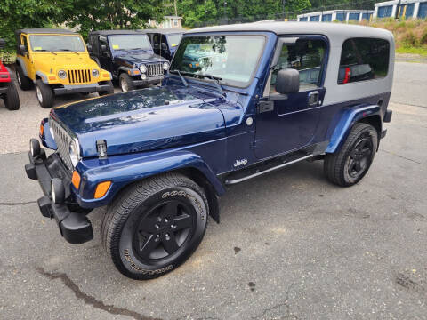2005 Jeep Wrangler for sale at MX Motors LLC in Ashland MA