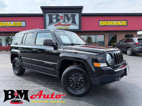 2016 Jeep Patriot for sale at B & M Auto Sales Inc. in Oak Forest IL