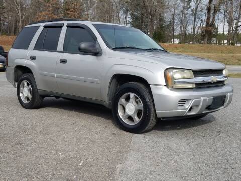 2007 Chevrolet TrailBlazer for sale at JR's Auto Sales Inc. in Shelby NC