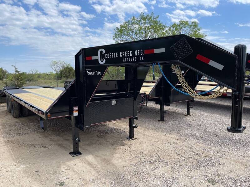 2023 COFFEE CREEK  - Flatbed Gooseneck Trailer - for sale at LJD Sales in Lampasas TX