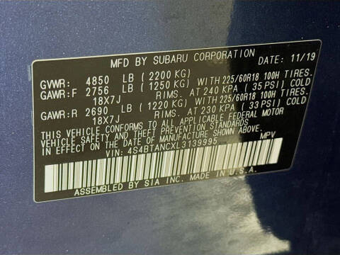 2020 Subaru Outback Limited