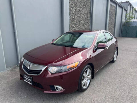 2012 Acura TSX for sale at SUNSET CARS in Auburn WA