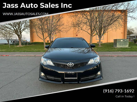 2013 Toyota Camry for sale at Jass Auto Sales Inc in Sacramento CA