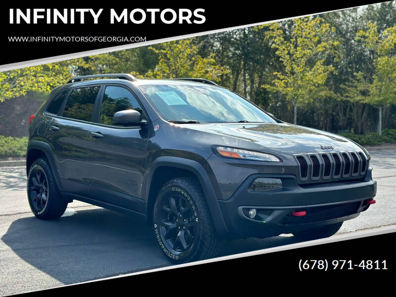 2016 Jeep Cherokee for sale at INFINITY MOTORS in Gainesville GA