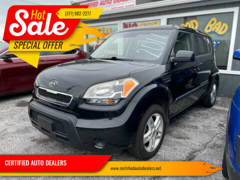 2011 Kia Soul for sale at CERTIFIED AUTO DEALERS in Greenwood IN