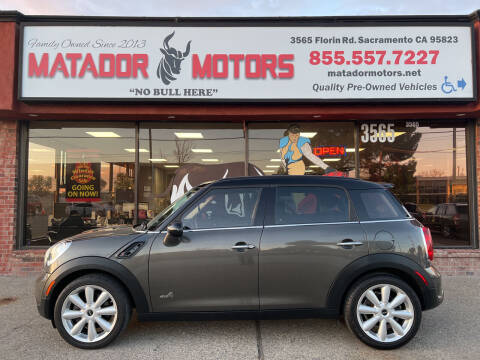 2011 MINI Cooper Countryman for sale at Matador Motors in Sacramento CA