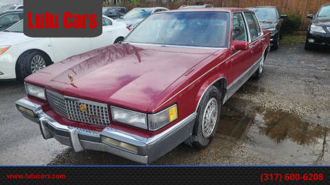 1989 Cadillac DeVille for sale at Lulu Cars in Indianapolis IN