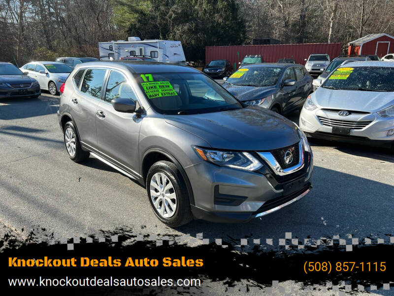 2017 Nissan Rogue for sale at Knockout Deals Auto Sales in West Bridgewater MA