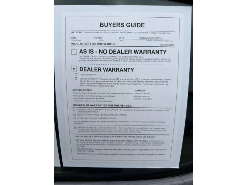 2013 Dodge Avenger SXT - Photo 17