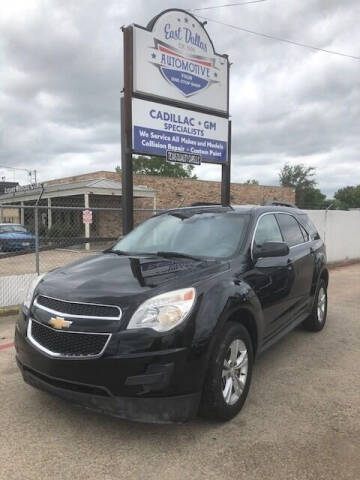 2013 Chevrolet Equinox for sale at East Dallas Automotive in Dallas TX