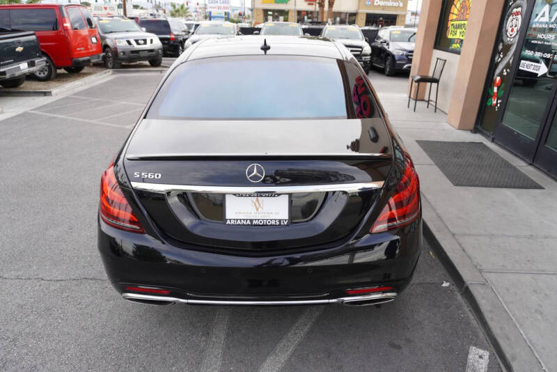 2018 Mercedes-Benz S-Class S 560