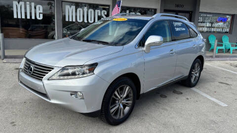 2015 Lexus RX 350 for sale at Seven Mile Motors, Inc. in Naples FL