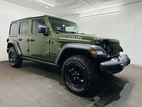 2020 Jeep Wrangler Unlimited for sale at Champagne Motor Car Company in Willimantic CT