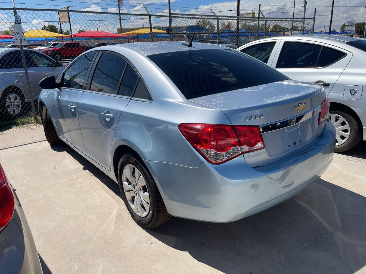 Blue 2012 Chevrolet Cruze LS LS 4dr Sedan 2