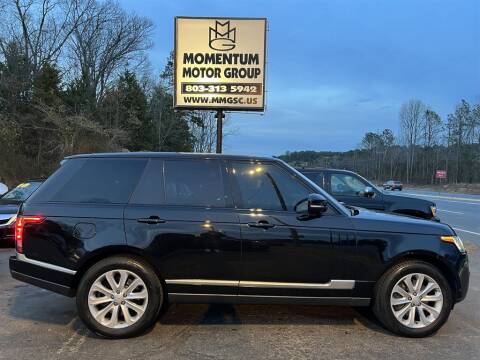 2016 Land Rover Range Rover for sale at Momentum Motor Group in Lancaster SC