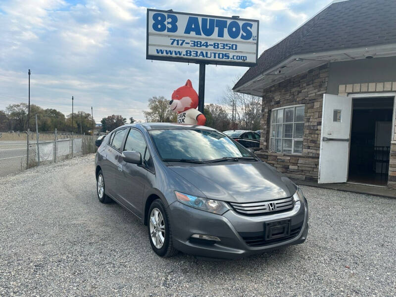2010 Honda Insight for sale at 83 Autos in York PA