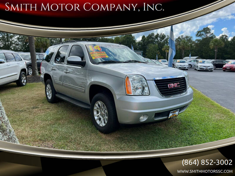 2014 GMC Yukon for sale at Smith Motor Company, Inc. in Mc Cormick SC