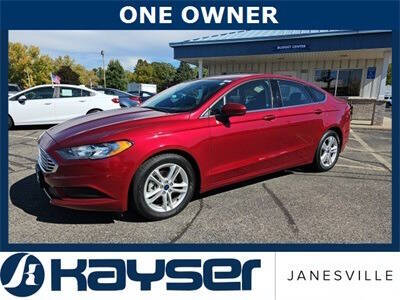 2018 Ford Fusion for sale at Kayser Motorcars in Janesville WI