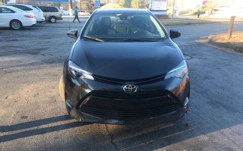 2017 Toyota Corolla for sale at BRAVA AUTO BROKERS LLC in Clarkston GA