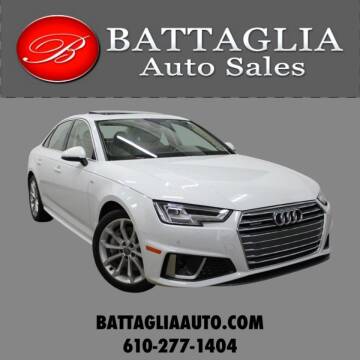 2019 Audi A4 for sale at Battaglia Auto Sales in Plymouth Meeting PA