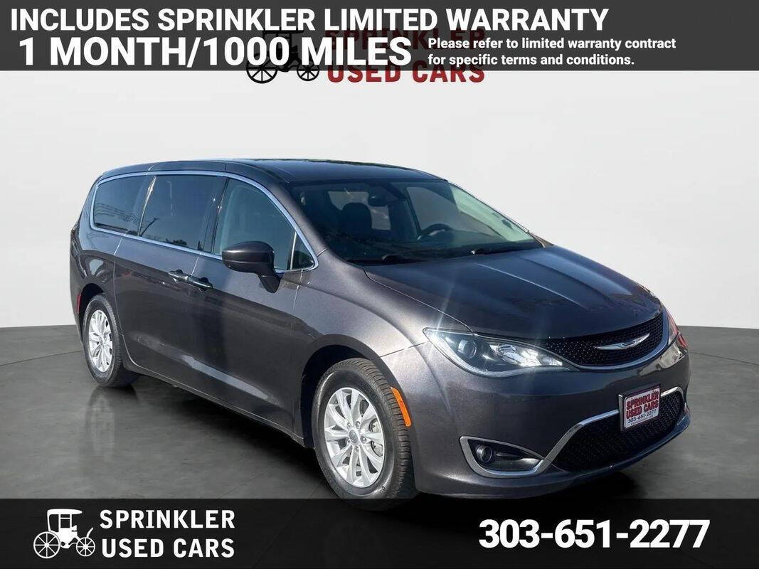Gray 2018 Chrysler Pacifica Touring Plus Touring Plus 4dr Mini-Van 1