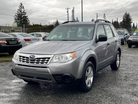 2011 Subaru Forester for sale at A & V AUTO SALES LLC in Marysville WA