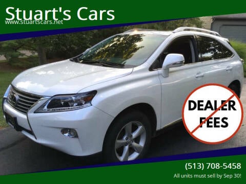 2013 Lexus RX 350 for sale at Stuart's Cars in Cincinnati OH