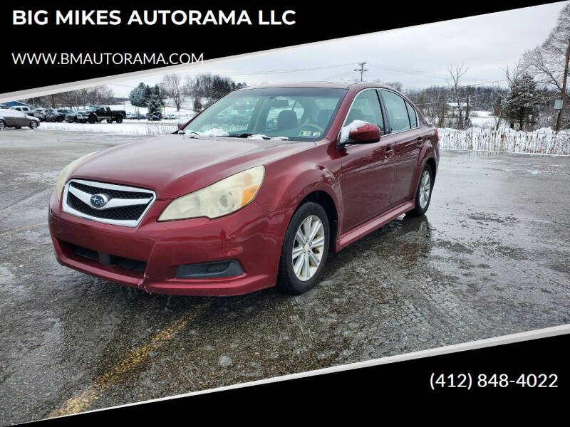 2010 Subaru Legacy for sale at BIG MIKES AUTORAMA LLC in North Versailles PA