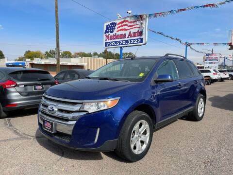 2013 Ford Edge for sale at Nations Auto Inc. II in Denver CO