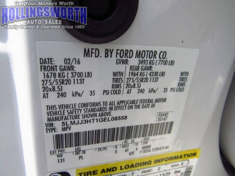 2016 Lincoln Navigator L Select