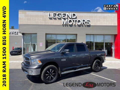 2018 RAM Ram Pickup 1500 for sale at Legend Motors of Detroit - Legend Motors of Waterford in Waterford MI