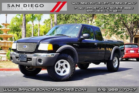 2002 Ford Ranger for sale at San Diego Motor Cars LLC in Spring Valley CA