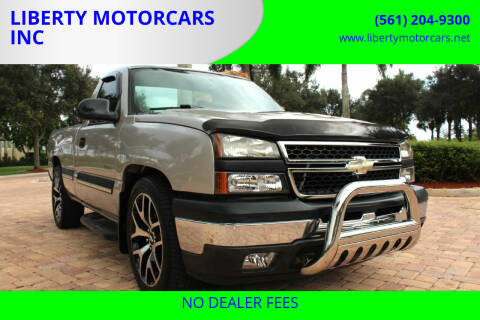 2006 Chevrolet Silverado 1500 for sale at LIBERTY MOTORCARS INC in Royal Palm Beach FL