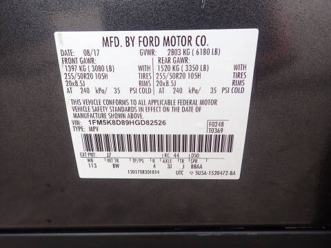 2017 Ford Explorer XLT