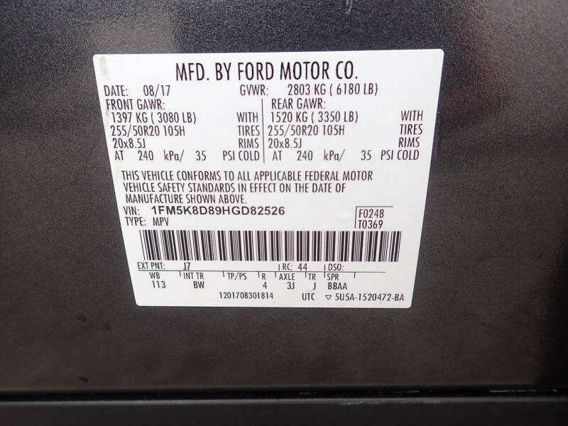 2017 Ford Explorer XLT