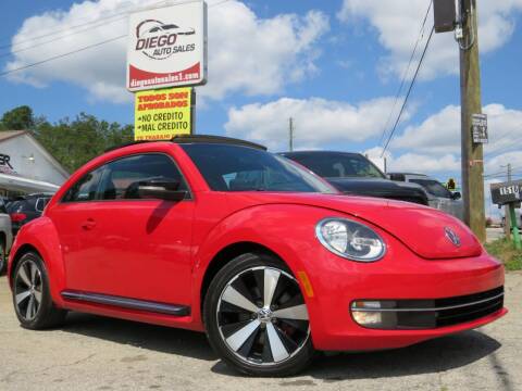 2012 Volkswagen Beetle for sale at Diego Auto Sales #1 in Gainesville GA