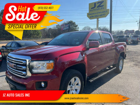 2017 GMC Canyon for sale at JZ AUTO SALES INC in Marietta GA