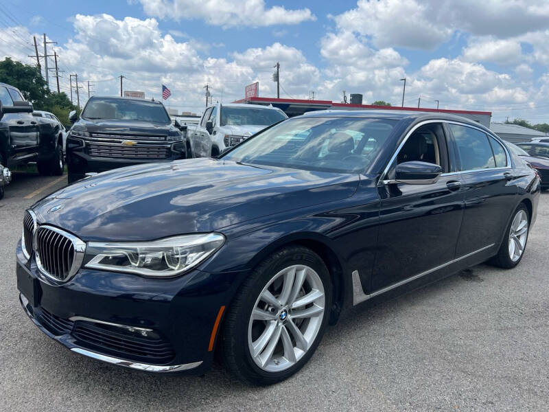 Used 2016 BMW 7 Series 750i with VIN WBA7F2C52GG419045 for sale in Garland, TX