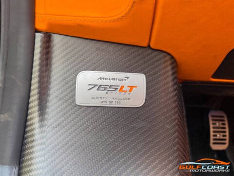 2022 McLaren 765LT Spider