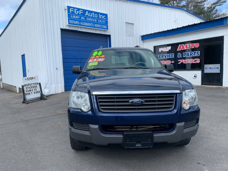 2006 Ford Explorer for sale at F&F Auto Inc. in West Bridgewater MA