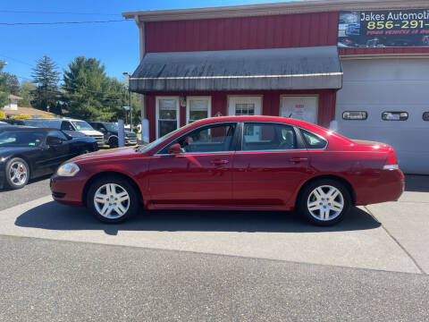 2013 Chevrolet Impala for sale at JWP Auto Sales,LLC in Maple Shade NJ
