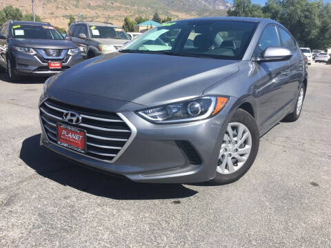 2017 Hyundai Elantra for sale at PLANET AUTO SALES in Lindon UT