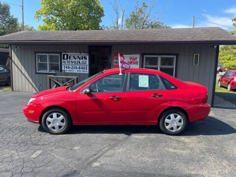 2006 Ford Focus for sale at DENNIS AUTO SALES LLC in Hebron OH