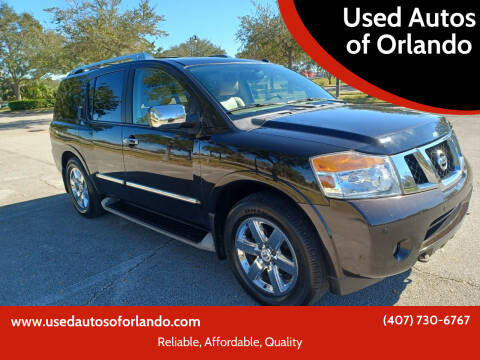 2014 Nissan Armada for sale at Used Autos of Orlando in Orlando FL